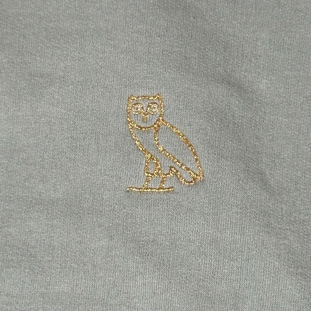 OVO x Drake Hoodie Mens XL Mint Octobers Very Own Gold Logo RARE Authentic Y2K